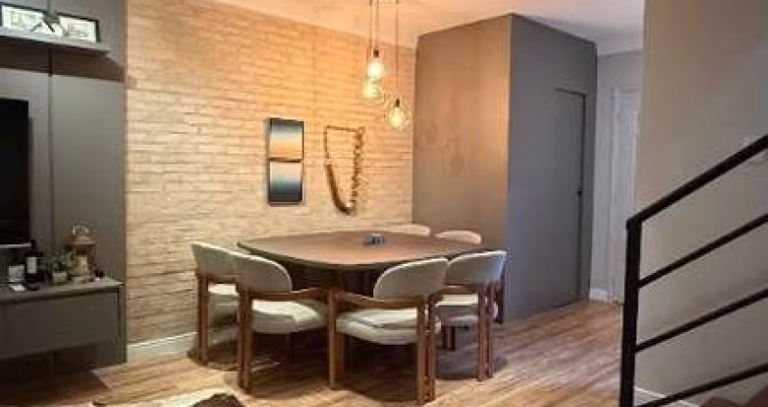 Casa mobiliada no Condomínio Garden Resort, Jardim Shangai, Jundiaí-SP  3 Quartos, 1 Suíte, 2 Salas, 3 Banheiros, 2 Vagas  86m²