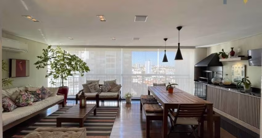 Apartamento de alto padrão com 163m², 3 suítes na Vila Arens - Art'e Prime Residence. Móveis planejados, varanda gourmet, 2 vagas. Imperdível!