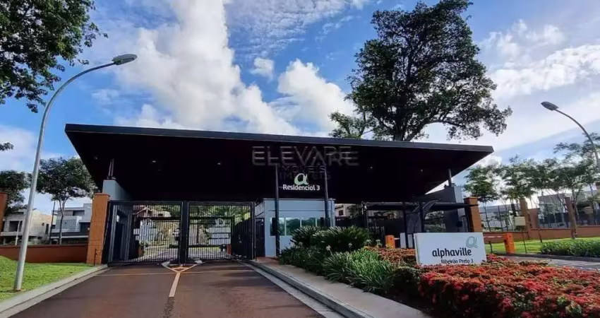 Terreno à venda no alphaville 3, ribeirão preto, sp,