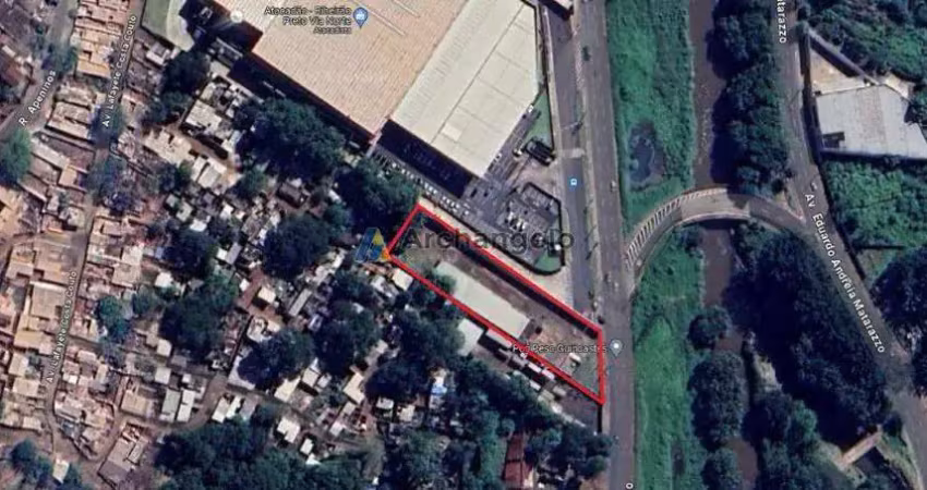 Área para venda com 2.727,77 m2, com galpão | ao lado do atacadão da avenida eduardo andrea matarazzo.