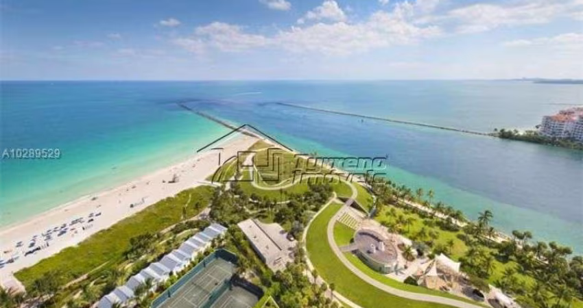 Flat de Alto Luxo com Vista Paradisíaca em Miami Beach