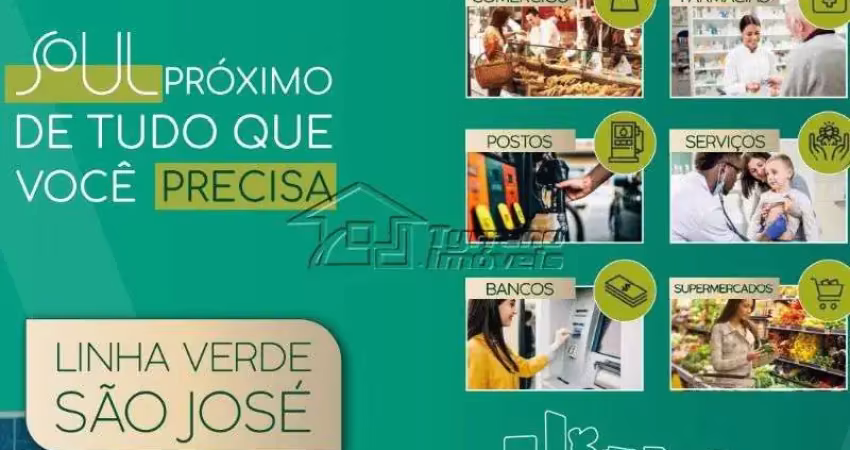 Lindo lançamento, apartamento na planta com 65m²