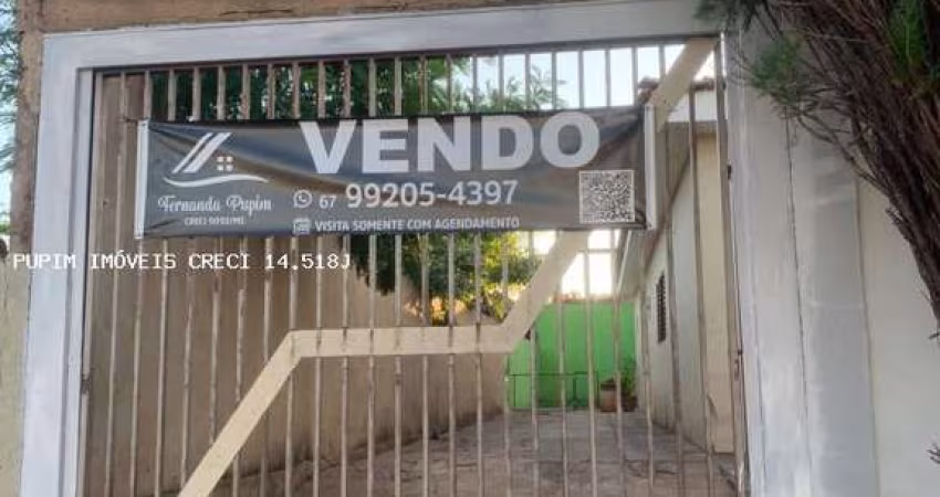 Casa para Venda em Campo Grande, Buriti, 3 dormitórios, 1 suíte, 1 banheiro, 3 vagas
