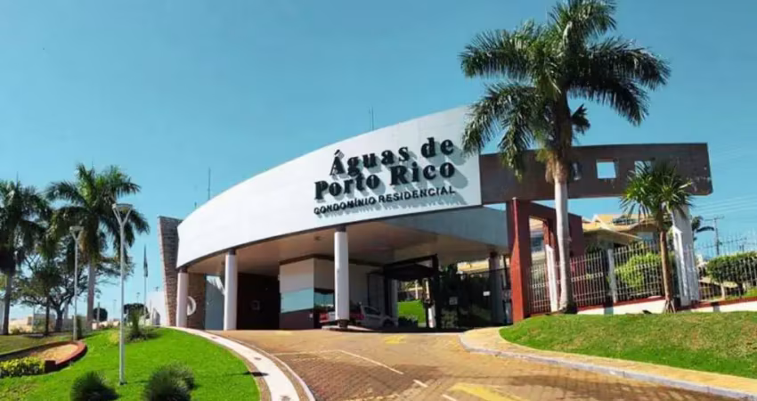 Terreno 630m2 à venda ou troca – condomínio águas de porto rico, porto rico/pr