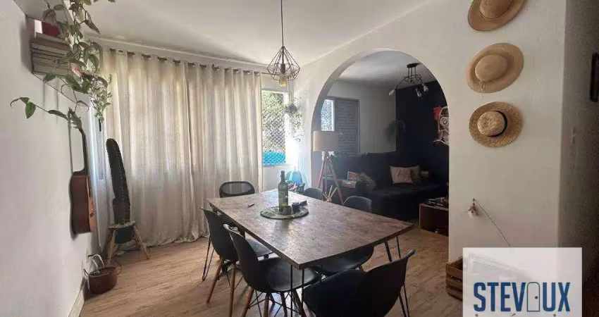 Apartamento em moema pássaros com 2 dormitórios próximo a padarias , supermercados e metrô
