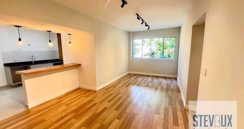 Apartamento super reformado em moema pássaros com 2 suítes