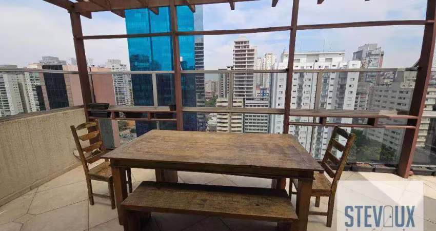 Cobertura fora de rota em moema pássros próxima ao clube monte libano