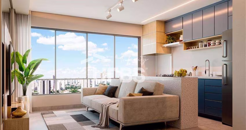 Apartamento 2Q C/1S Varanda com Churrasqueira à Carvão