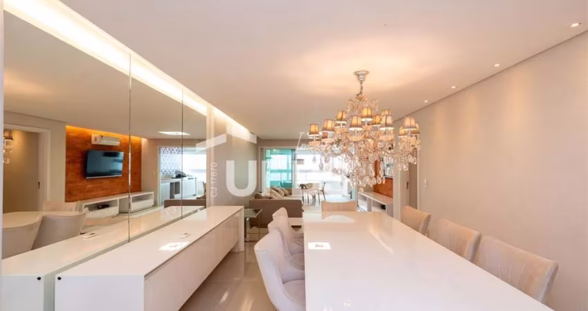 Belíssimo apartamento, todo mobiliado e equipado, com 142 m² ? privativos e 3 suítes plenas, disponível para venda no Residencial Excellence