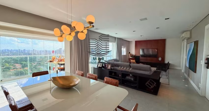 Apartamento a venda com 185m²,4 quartos, 3 suítes, no condomínio Blanc Campo Belo-São Paulo