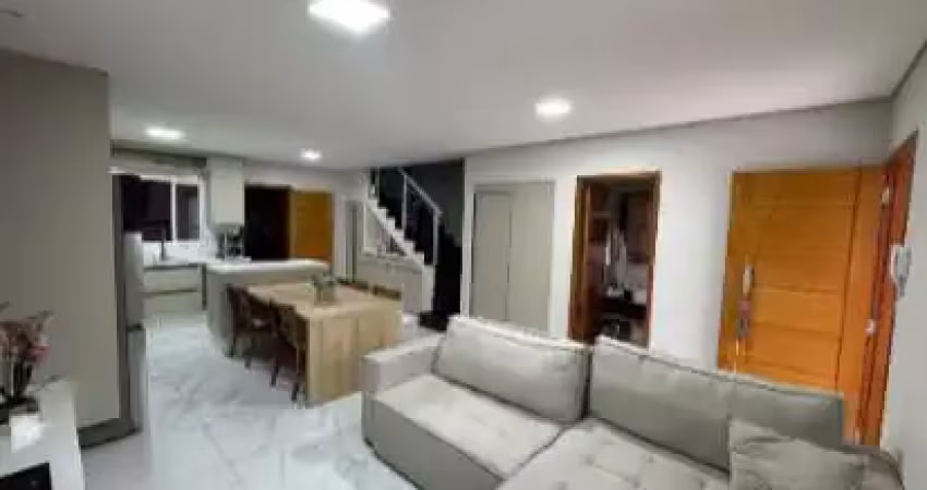 Casa para venda em santo andré, parque novo oratório, 2 dormitórios, 2 suítes, 3 banheiros, 2 vagas