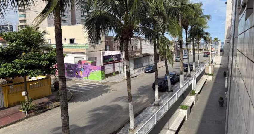 KITNET C/ VAGA A 50 METROS DA PRAIA. 36M² ÁREA ÚTIL. VILA MIRIM, PRAIA GRANDE SP.