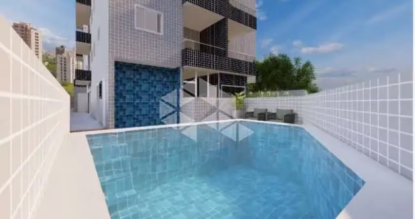 OPORTUNIDADE!!!  APTO. 02 DORMS. SACADA, ELEVADOR, VAGA COBERTA, LAZER COMPLETO. VL. MIRIM, PRAIA GRANDE SP.