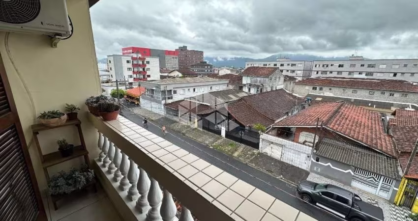 APARTAMENTO 02 DORMS. SACADA C/ VISTA LIVRE, EXCELENTE LOCALIZAÇÃO. VILA TUPI, PRAIA GRANDE  SP.