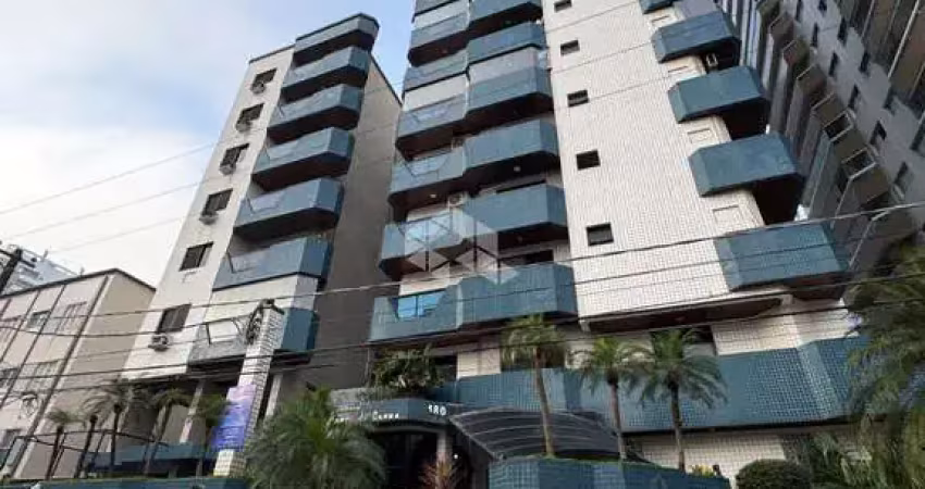 Apartamento na praia. 01 dorm. 56,59 m² área útil, 01 vaga, 300 mts da praia. guilhermina, praia grande sp.