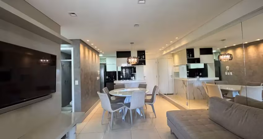 Lindo apartamento projetado e mobiliado no parque iracema, 3 quartos, 70m², condomínio las palmas