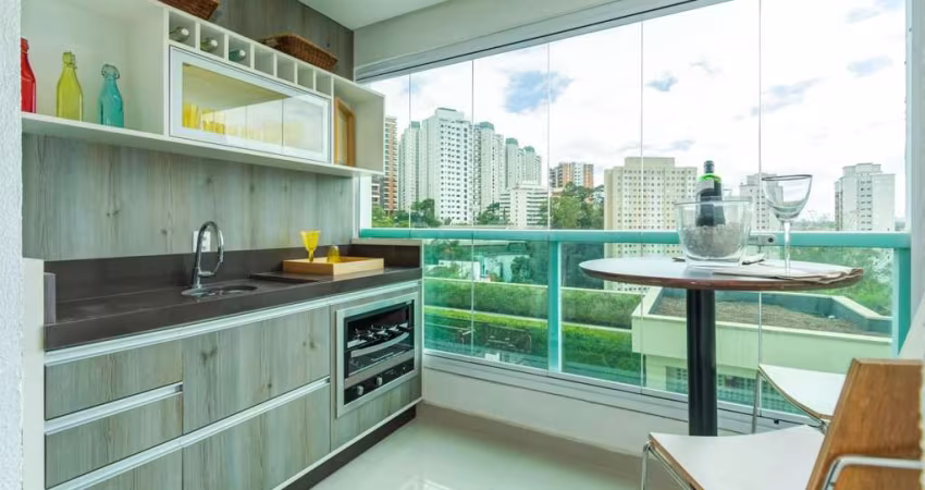 Apartamento para Venda em São Paulo, Morumbi, 2 dormitórios, 2 suítes, 3 banheiros, 1 vaga