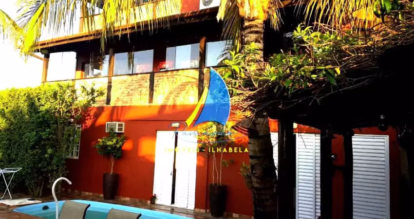 CASA COM VISTA PARA O MAR - EXCELENTE INVESTIMENTO - REGIÃO CENTRAL DE ILHABELA