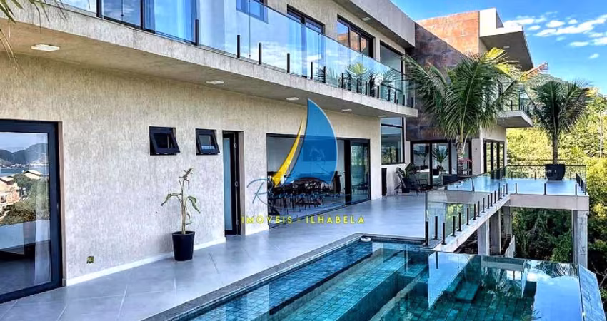 CASA ALTO PADRÃO EM ILHABELA - VISTA PARA O  MAR - ESCRITURA DEFINITIVA.