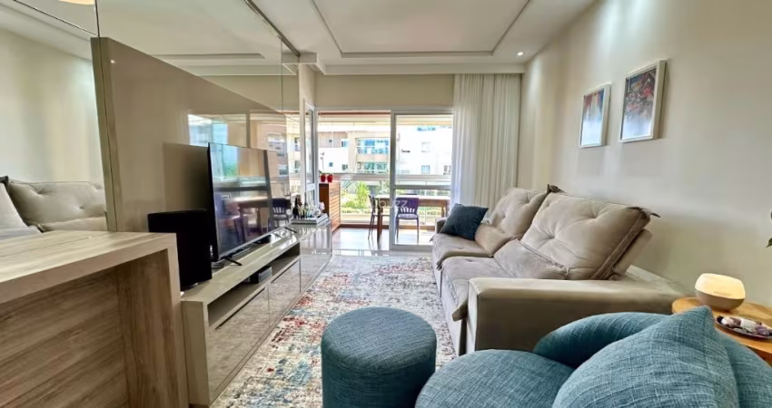 Apartamento com 2 dormitórios mobiliado e vista mar na praia do Campeche!