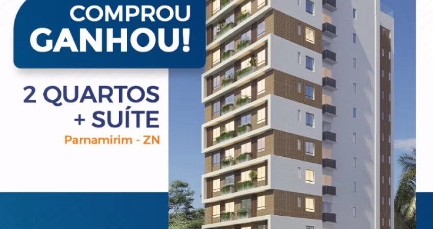 Apartamento com 2 quartos Edifício Parc Raquel Residence