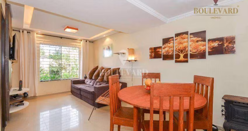 Sobrado no Residencial Europa com 3 dormitórios à venda, 100 m² por R$ 498.000 - Bairro Alto - Curitiba/PR
