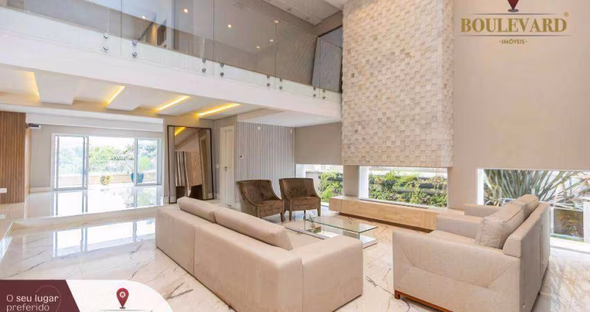 Casa sofisticada com piscina, com 5 suítes  à venda, 780 m² por R$ 6.950.000 - Jardim das Américas - Curitiba/PR