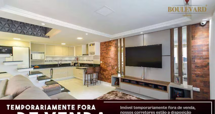 Sobrado de rua com 3 dormitórios à venda, 196 m² por r$ 470.000 - campo de santana - curitiba/pr