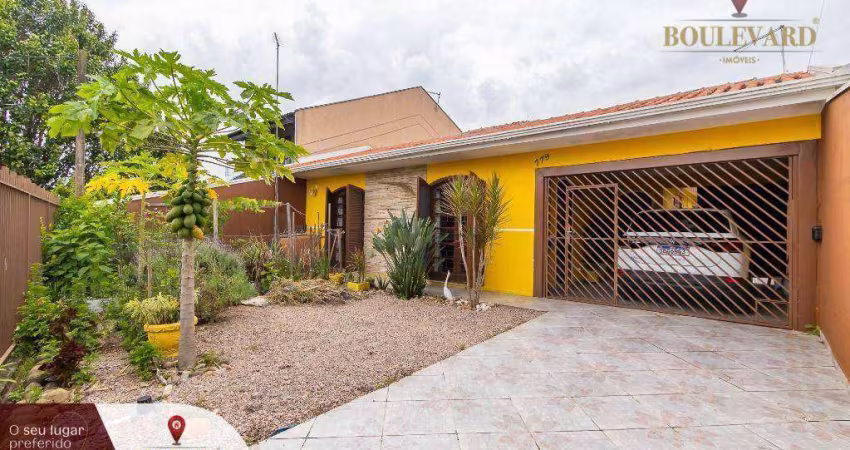 Casa térrea com edícula e 3 dormitórios à venda, 171 m² por R$ 859.000 - Xaxim - Curitiba/PR