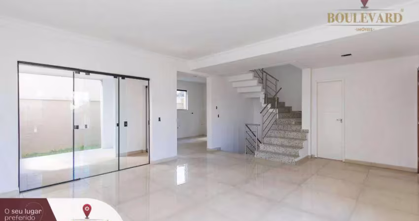 Sobrado novo com 3 dormitórios à venda, 169 m² por R$ 890.000 - Jardim das Américas - Curitiba/PR