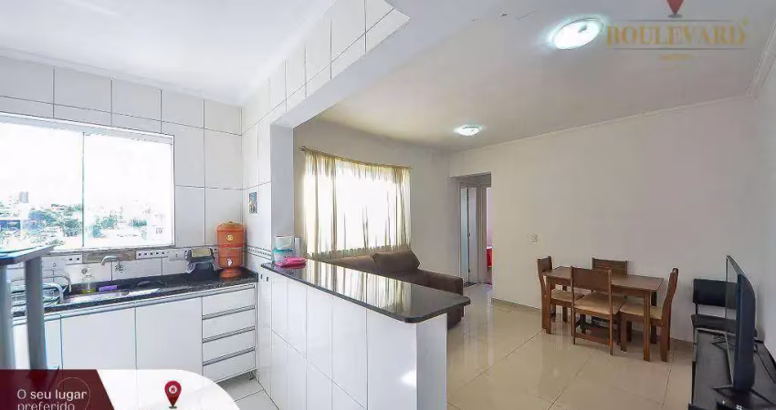 Apartamento mobiliado no Residencial das Orquídeas com 2 dormitórios à venda, 54 m² por R$ 269.000 - Cidade Jardim - São José dos Pinhais/PR