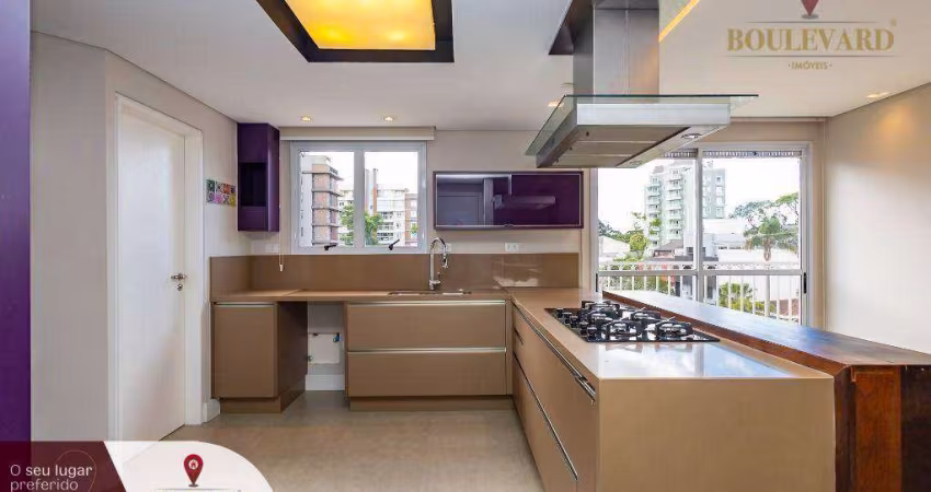 Apartamento no Edifício Andaluzia, com 3 dormitórios à venda, 157 m² por R$ 1.199.000 - Ahú - Curitiba/PR