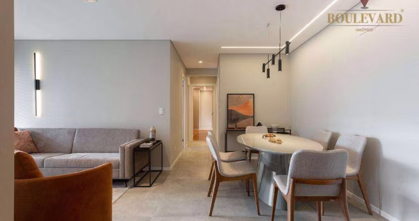 Apartamento no Klimt com 3 dormitórios à venda, 107 m² por R$ 1.331.645 - Cabral - Curitiba/PR