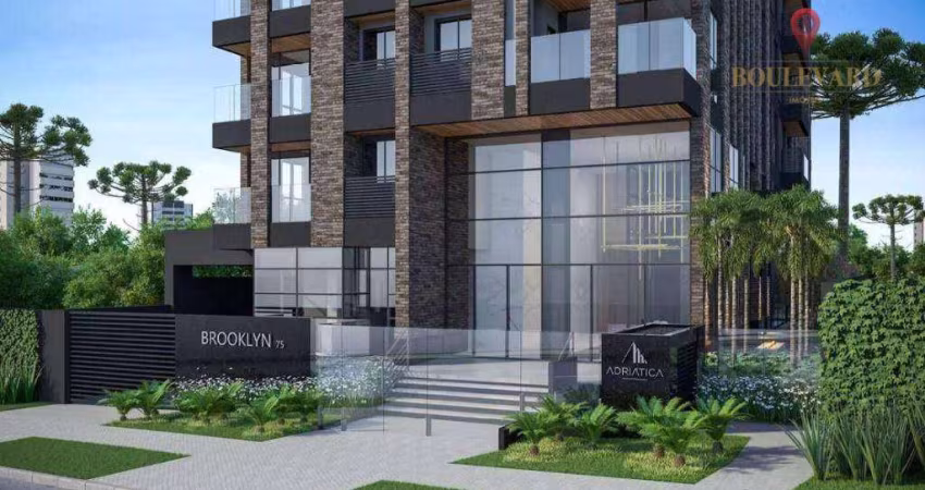 Apartamento Duplex com 3 dormitórios à venda, 134 m² por R$ 2.254.123,26 - Bigorrilho - Curitiba/PR