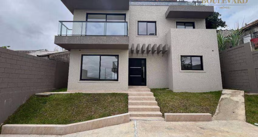 Sobrado novo em condomínio fechado com 3 dormitórios à venda, 165 m² por R$ 1.290.000 - Uberaba - Curitiba/PR