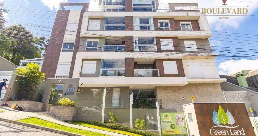 Apartamento garden no edifício green land, com 2 dormitórios à venda, 65 m² por r$ 640.000 - uberaba - curitiba/pr