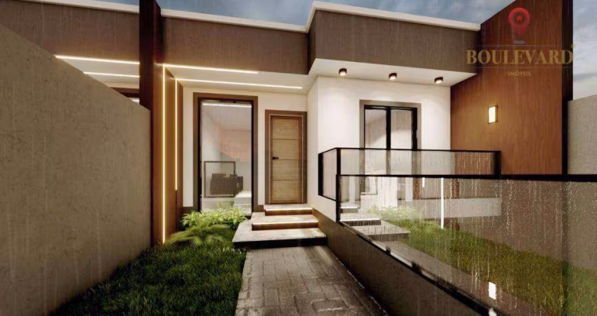 Sobrados novos com 3 dormitórios à venda, 127 m² por R$ 630.000 - São Marcos - São José dos Pinhais/PR