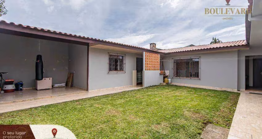 Casa térrea com 4 dormitórios à venda, 191 m² por r$ 790.000 - cajuru - curitiba/pr
