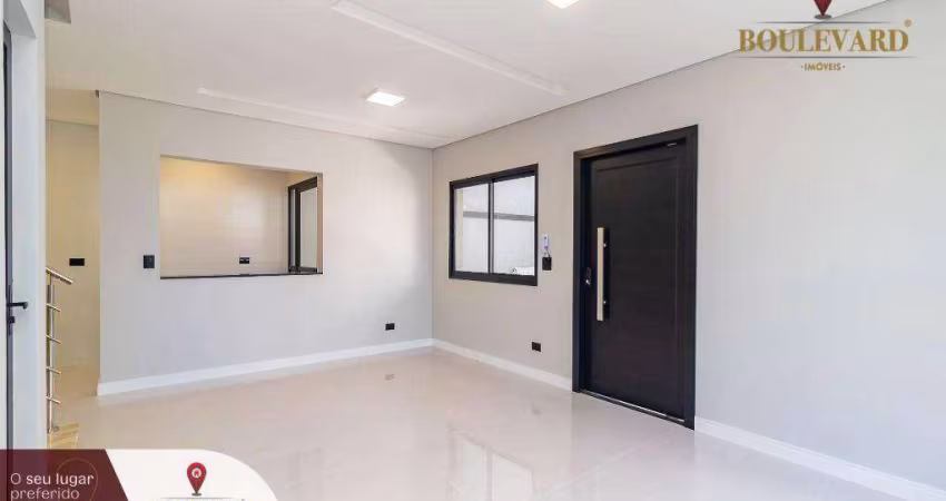 Sobrado com 3 dormitórios à venda, 135 m² por R$ 799.000 - Uberaba - Curitiba/PR