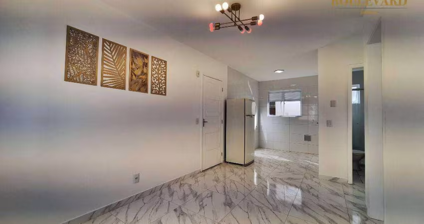 Apartamento no Club Neshville com 2 dormitórios à venda, 44 m² por R$ 189.900 - Tanguá - Almirante Tamandaré/PR