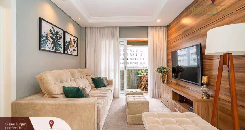 Apartamento no Edifício Solar de Leiria com 3 dormitórios à venda, 120 m² por R$ 850.000 - Cristo Rei - Curitiba/PR