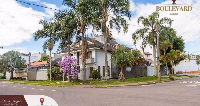 Casa de esquina com 4 dormitórios à venda, 308 m² por r$ 1.690.000 - jardim das américas - curitiba/pr