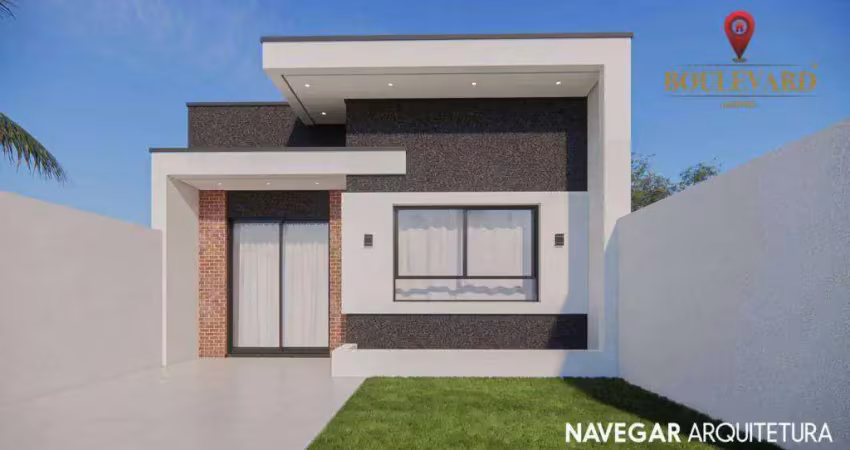 Casa com 3 dormitórios à venda, 60 m² por r$ 299.000,00 - riviera - matinhos/pr