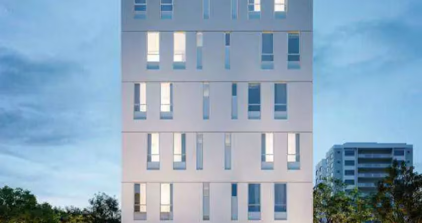 Apartamento garden no cosmo hype living com 1 dormitório à venda, 26 m² por r$ 447.900 - alto da rua xv - curitiba/pr