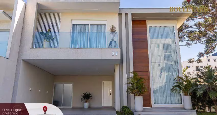 Casa no residencial tenerife com 4 suítes à venda, 270 m² por r$ 2.590.000 - parque da fonte - são josé dos pinhais/pr