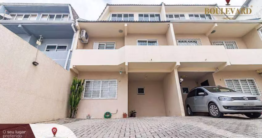 Sobrado com 3 suítes à venda, 129 m² por r$ 660.000 - uberaba - curitiba/pr
