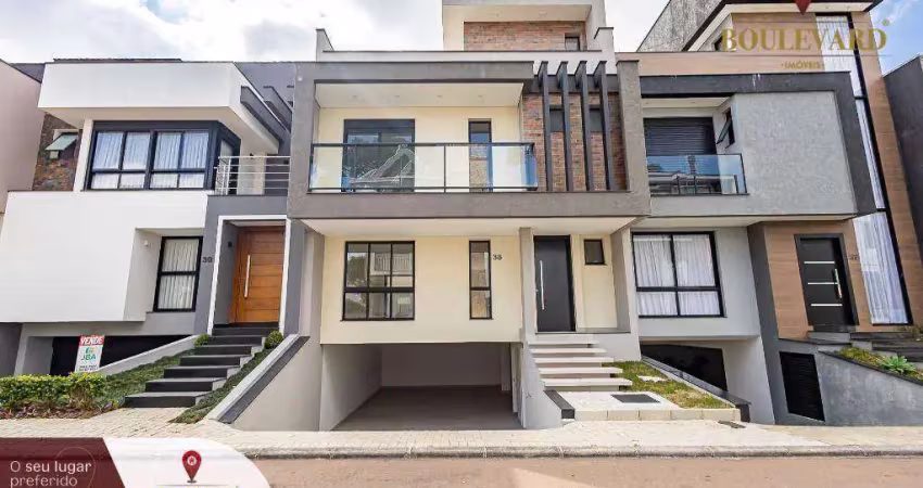 Casa no residencial boulevard provence com 4 dormitórios à venda, 229 m² por r$ 1.530.000 - pinherinho - curitiba/pr