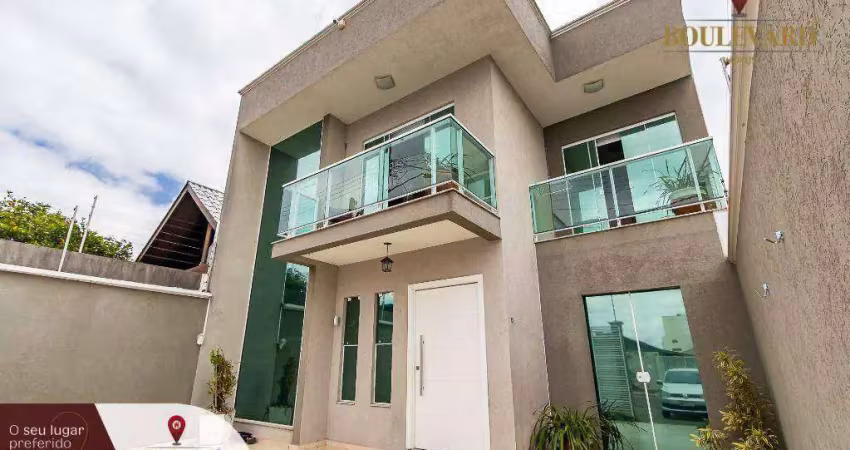 Sobrado com 3 dormitórios à venda, 112 m² por r$ 749.000,00 - cajuru - curitiba/pr