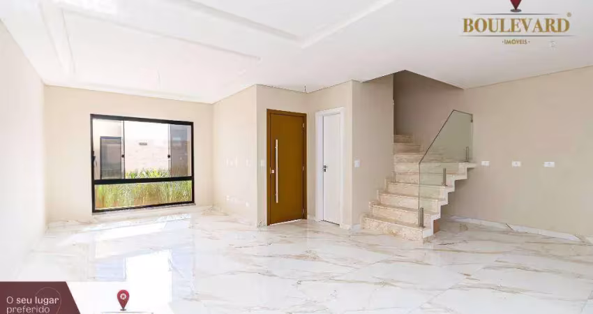 Sobrado no residencial petrus com 3 dormitórios à venda, 134 m² por r$ 926.049 - jardim das américas - curitiba/pr