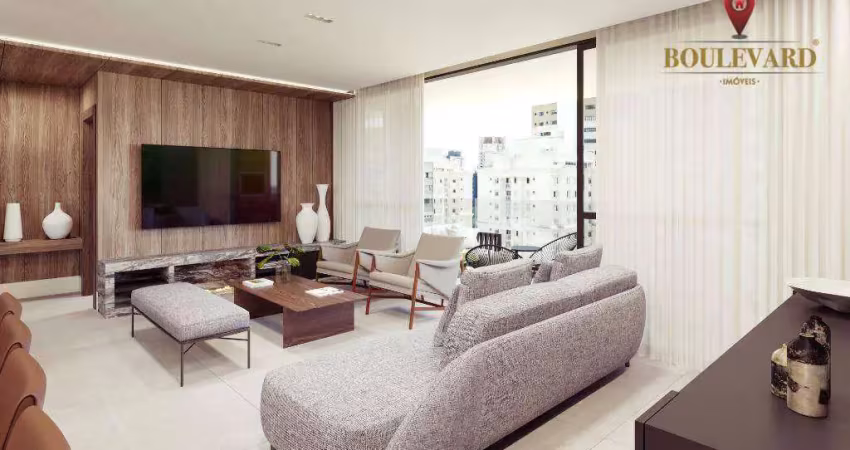 Apartamento no greca tower com 3 suítes à venda, 155 m² por r$ 2.750.000 - água verde - curitiba/pr